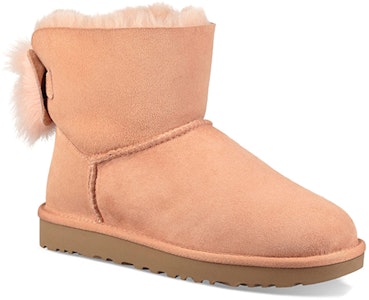 (W) UGG Fluff Bow Mini Forradas de Lana Rosa Rojo 1094967-SNTN Lookbook (W) UGG Fluff Bow Mini Forradas de Lana Rosa Rojo 1094967-SNTN
