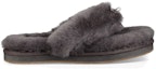 Order (W) UGG Fluff Flip Flop III Selipar Bulu Lelaki & Wanita 1100250-GREY