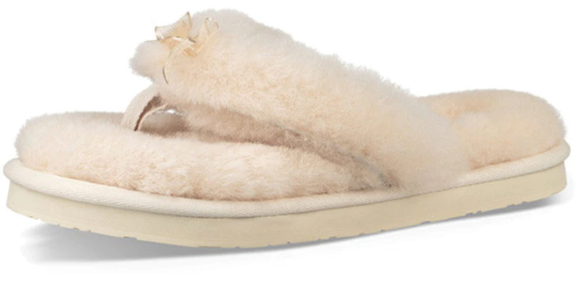 (W) Pantuflas UGG Fluff Flip Flop III 1100250-NAT Lookbook (W) Pantuflas UGG Fluff Flip Flop III 1100250-NAT