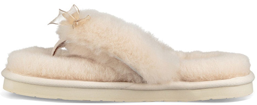 (Women) UGG Fluff Flip Flop lll Slippers 1100250-NAT Buy (Women) UGG Fluff Flip Flop lll Slippers 1100250-NAT