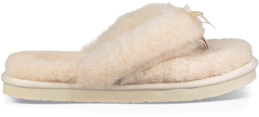 (Women) UGG Fluff Flip Flop lll Slippers 1100250-NAT Order (Women) UGG Fluff Flip Flop lll Slippers 1100250-NAT