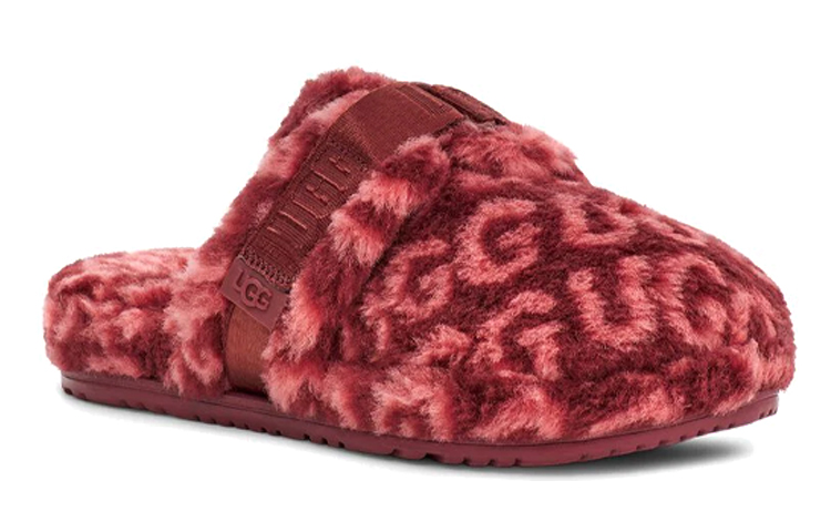 (W) UGG Fluff It Pop 'Deep Red' 圖 3