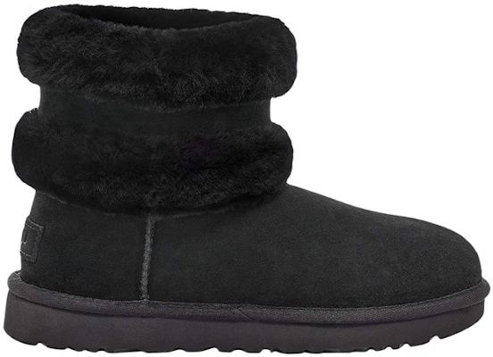(W) UGG Fluff Mini Belted 'Hitam' 9405841-BLK Order (W) UGG Fluff Mini Belted 'Hitam' 9405841-BLK