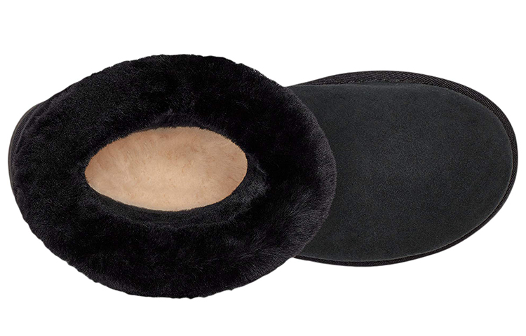 Shop (W) UGG Fluff Mini Belted 'Hitam' 9405841-BLK