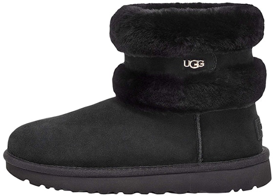 (Women) UGG Fluff Mini Belted 'Black' 9405841-BLK Buy (Women) UGG Fluff Mini Belted 'Black' 9405841-BLK