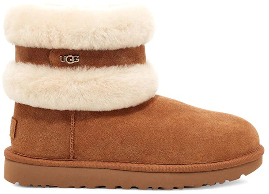 (W) UGG Fluff Mini Belted 'Coklat' 1112483-CNAT Order (W) UGG Fluff Mini Belted 'Coklat' 1112483-CNAT