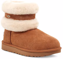 Lookbook (W) UGG Fluff Mini 腰带款 '棕色' 1112483-CNAT