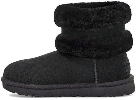 (Women) UGG Fluff Mini Belted Snow Boots Black 1112483-BLK Buy (Women) UGG Fluff Mini Belted Snow Boots Black 1112483-BLK