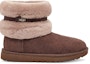 Order (W) UGG Fluff Mini Belted But Snow Coklat 1112483-BCAM
