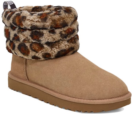 (Women) UGG Fluff Mini Quilted Leopard Fleece Lined 'Leopard print' 1105358-AMP Lookbook (Women) UGG Fluff Mini Quilted Leopard Fleece Lined 'Leopard print' 1105358-AMP