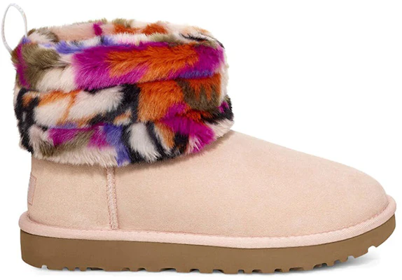 (W) UGG Fluff Mini 绗缝鞋Motlee款 1106071-MULT Order (W) UGG Fluff Mini 绗缝鞋Motlee款 1106071-MULT