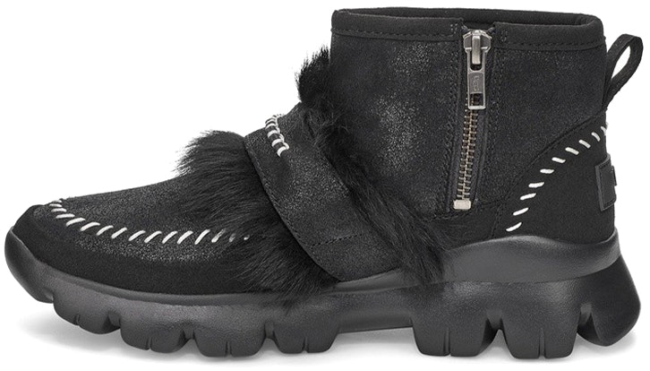 women-ugg-fluff-punk-ankle-boot-black-fur-zip-1107309-blk