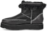 Buy (W) UGG Fluff Punk Boot Bulu Hitam Berlapis Fleece 1102950-BLK
