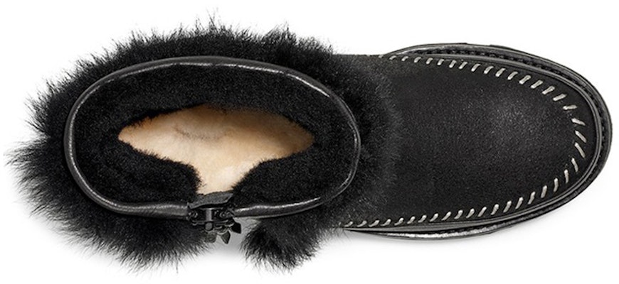 (W) UGG Fluff Punk Boot Bulu Hitam Berlapis Fleece 1102950-BLK Shop (W) UGG Fluff Punk Boot Bulu Hitam Berlapis Fleece 1102950-BLK
