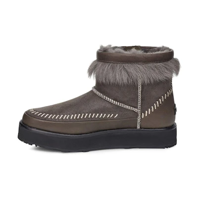 (W) UGG Fluff Punk Boot Fleece Lined