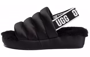 (Women) UGG Fluff Slide 'Black' 1106875-BLK (Women) UGG Fluff Slide 'Black' 1106875-BLK