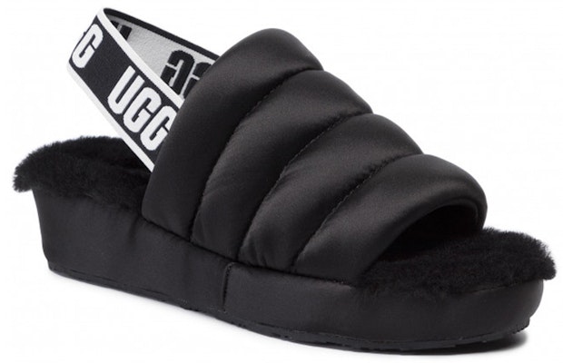 (W) UGG Fluff Slide 'Hitam' 1106875-BLK Order (W) UGG Fluff Slide 'Hitam' 1106875-BLK