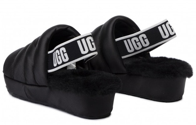 (W) UGG Fluff Slide 'Hitam' 1106875-BLK Lookbook (W) UGG Fluff Slide 'Hitam' 1106875-BLK