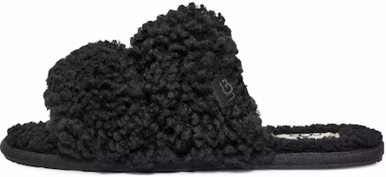(Women) UGG Fluff Slide 'Black Ripple' 1130837-BLK (Women) UGG Fluff Slide 'Black Ripple' 1130837-BLK