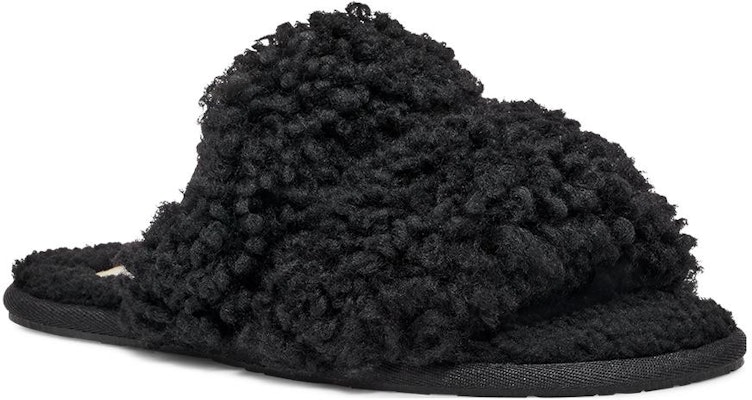 (W) UGG Fluff Slide 'Black Ripple' Sandal Hitam Berbulu 1130837-BLK Lookbook (W) UGG Fluff Slide 'Black Ripple' Sandal Hitam Berbulu 1130837-BLK