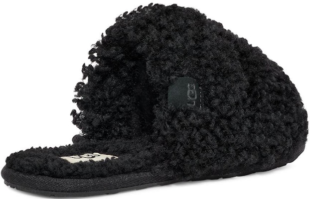(W) UGG Fluff Slide 'Black Ripple' Sandal Hitam Berbulu 1130837-BLK Shop (W) UGG Fluff Slide 'Black Ripple' Sandal Hitam Berbulu 1130837-BLK