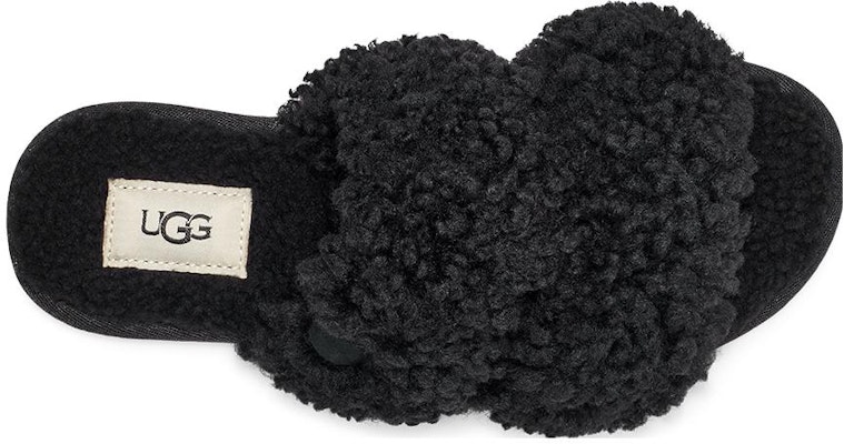 (W) UGG Fluff Slide 'Black Ripple' Sandal Hitam Berbulu 1130837-BLK Purchase (W) UGG Fluff Slide 'Black Ripple' Sandal Hitam Berbulu 1130837-BLK