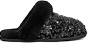 Order (W) UGG Scuffette II Chunky Sequin Selipar Hitam 1135140-BLK