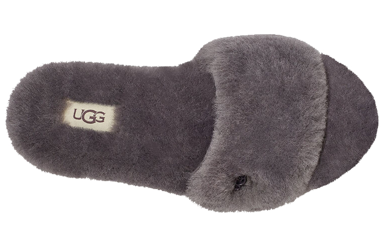 Lookbook (W) UGG Fluff Slide ''Grau'' 1127310-NIG