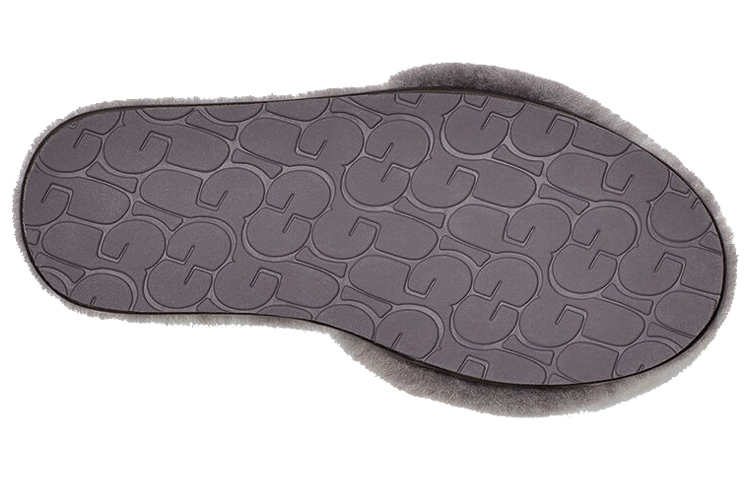 Shop (W) UGG Fluff Slide 'Gris' 1127310-NIG