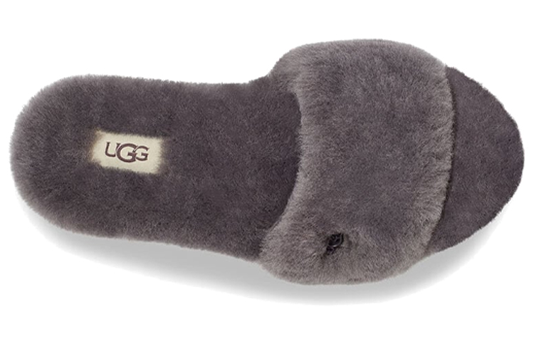 Shop (W) UGG Sandal Bulu 'Abu-Abu Kasual' 1127310-NHT