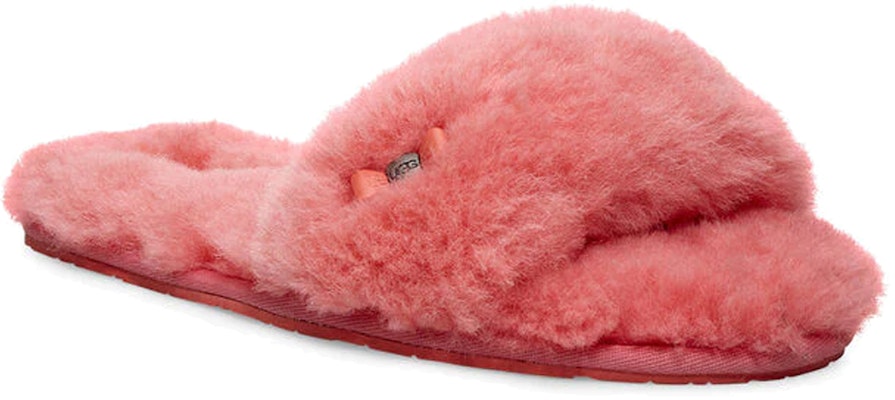 (W) UGG 플러프 슬라이드 '메탈릭 보우 코랄 레드' (shortened: UGG 플러프 슬라이드 '코랄') 1005565-VCRL Lookbook (W) UGG 플러프 슬라이드 '메탈릭 보우 코랄 레드' (shortened: UGG 플러프 슬라이드 '코랄') 1005565-VCRL