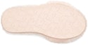Details for (W) UGG Fluff Slide 'Metallic Bow Cream' Krim dengan Reben Logam 1005565-QRT