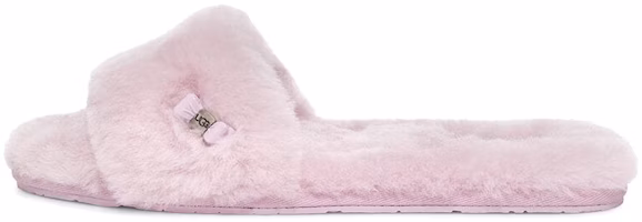 (Women) UGG Fluff Slide 'Metallic Bow Pink Purple' 1005565-CATR (Women) UGG Fluff Slide 'Metallic Bow Pink Purple' 1005565-CATR