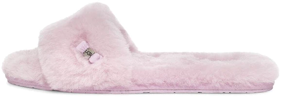 (Women) UGG Fluff Slide 'Metallic Bow Pink Purple' 1005565-CATR (Women) UGG Fluff Slide 'Metallic Bow Pink Purple' 1005565-CATR