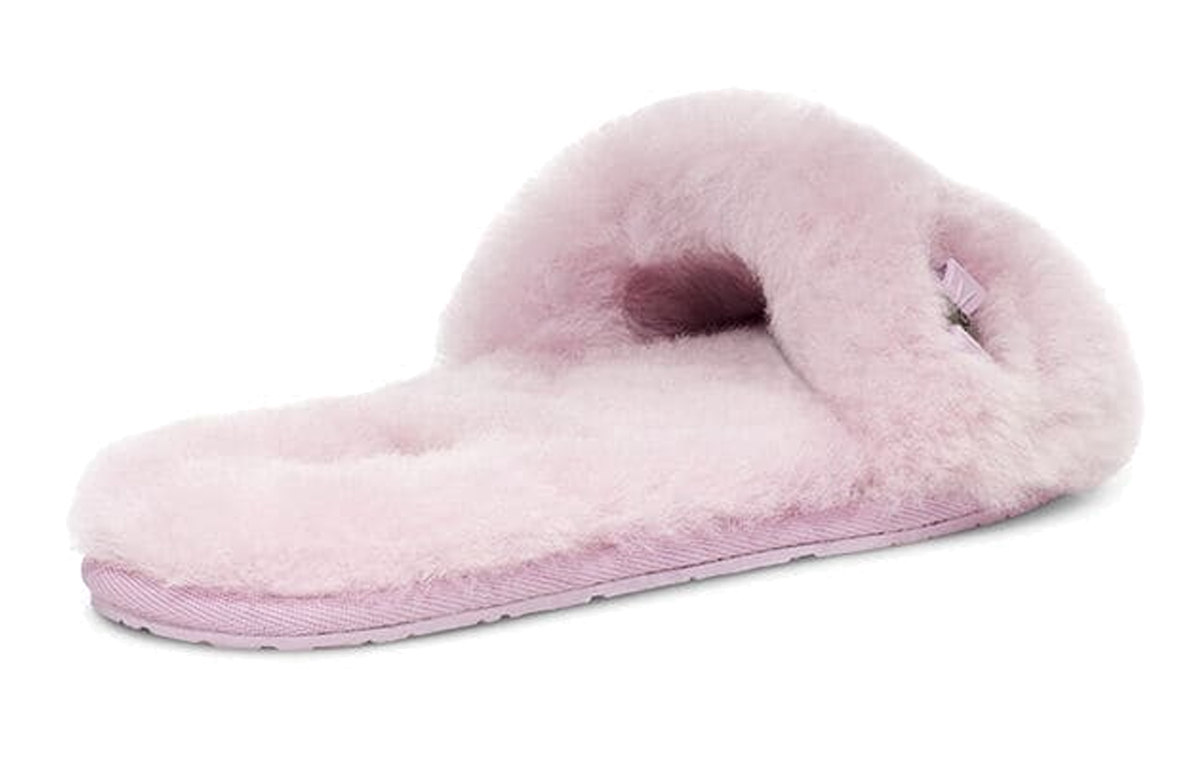 Purchase (W) UGG Fluff Slide ''Metallic Bow Rosa Lila'' 1005565-CATR