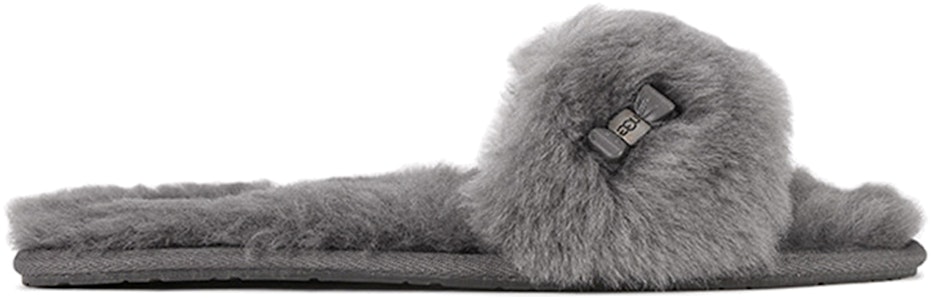 (W) UGG绒毛凉拖'金属蝴蝶结灰' 1005565-GREY Order (W) UGG绒毛凉拖'金属蝴蝶结灰' 1005565-GREY