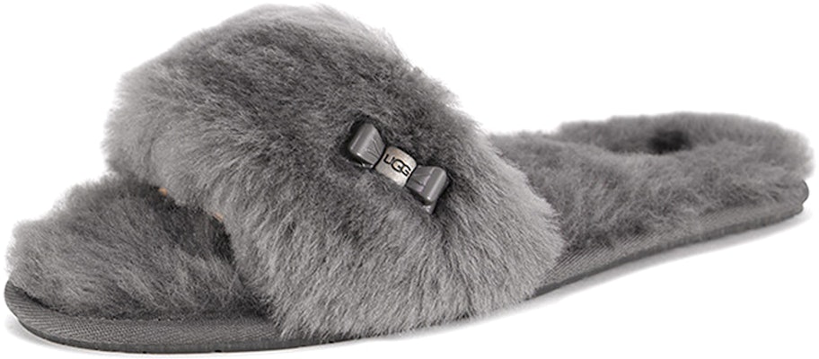 (W) UGG Fluff Slide 'Nudo Mariposa Metálico Gris' 1005565-GREY Lookbook (W) UGG Fluff Slide 'Nudo Mariposa Metálico Gris' 1005565-GREY