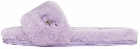 (Women) UGG Fluff Slide 'Metallic Butterfly Knot Purple' 1005565-LBM (Women) UGG Fluff Slide 'Metallic Butterfly Knot Purple' 1005565-LBM