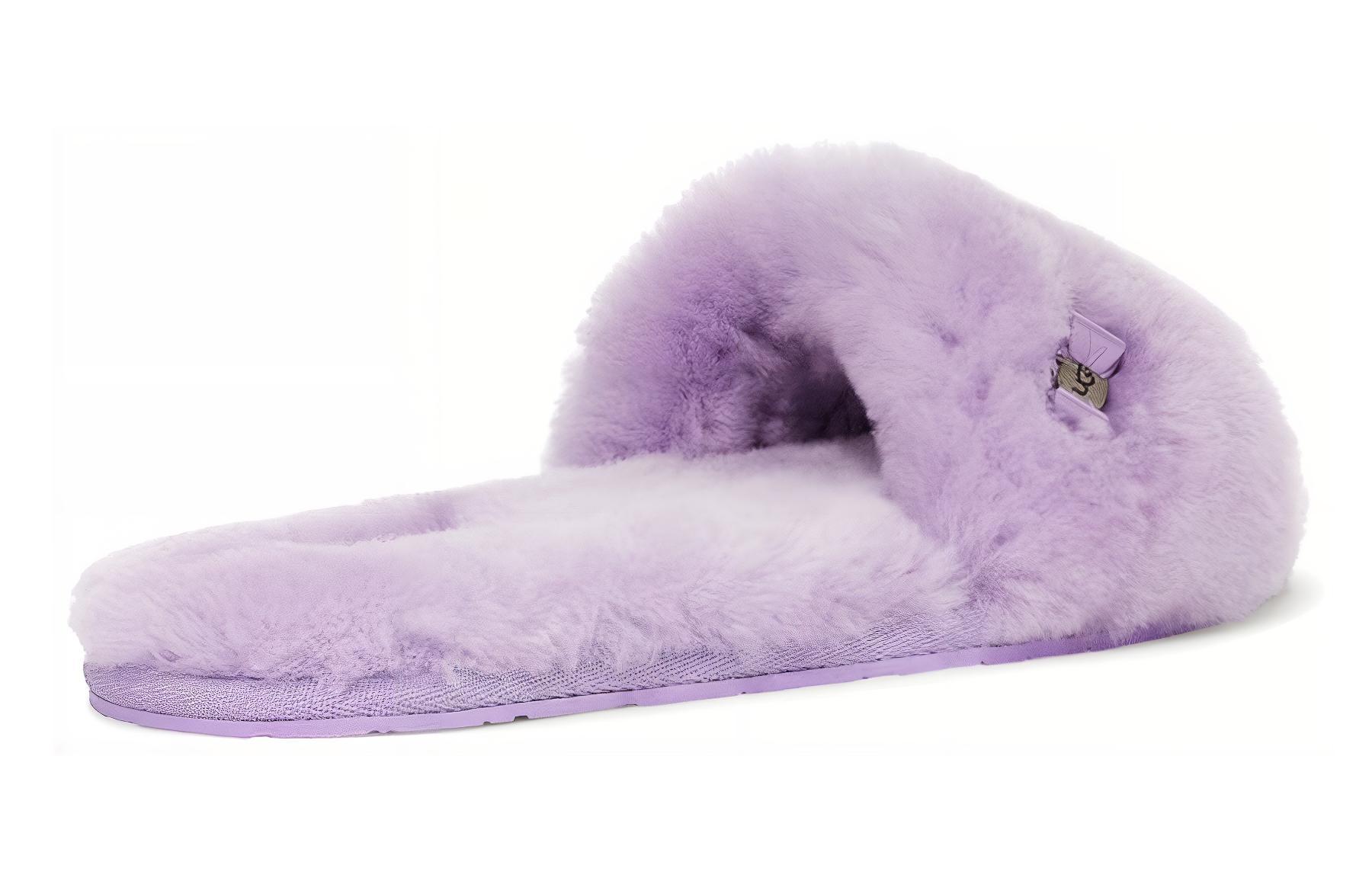 Purchase (W) UGG Fluff Slide 'Ikat Kupu-Kupu Metalik Ungu' 1005565-LBM
