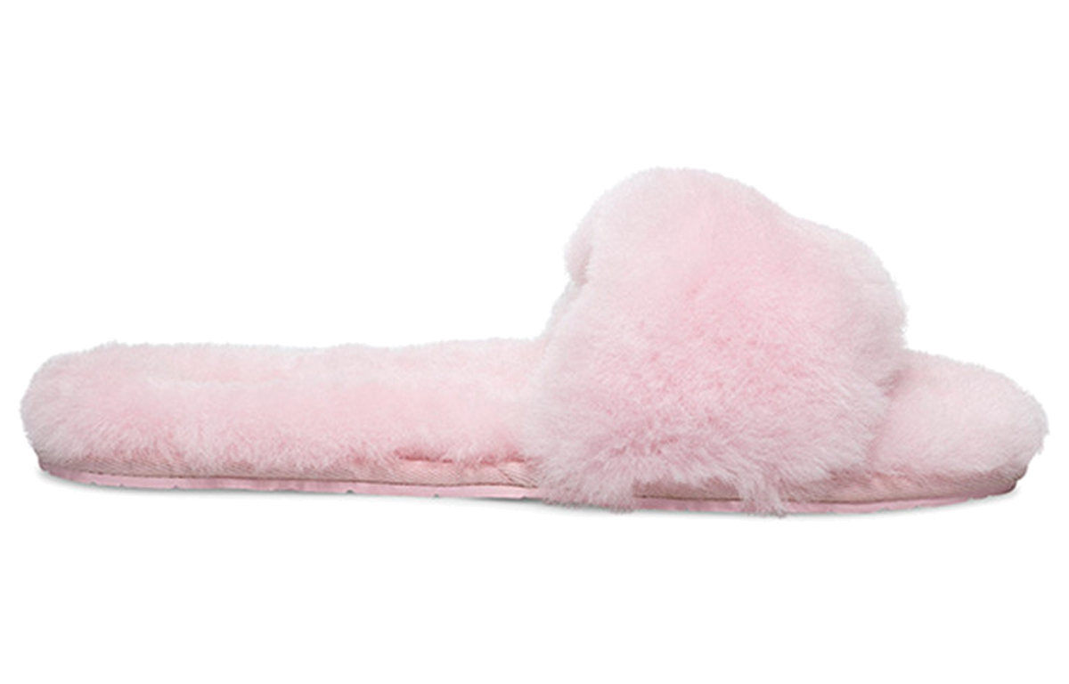 Order (W) UGG Fluff Slide 'Rona Kupu-Kupu Metalik Seashell Pink' 1005565-SLPN