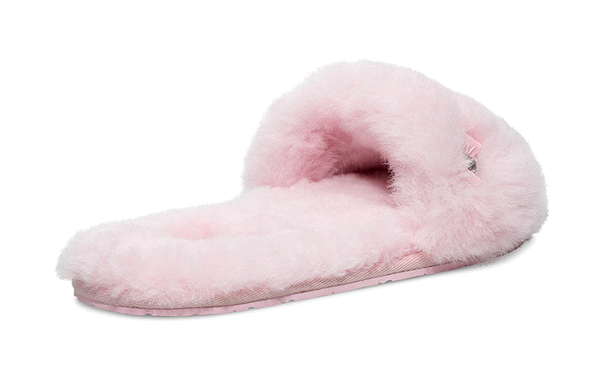 Purchase (W) UGG Fluff Slide 'Rona Kupu-Kupu Metalik Seashell Pink' 1005565-SLPN