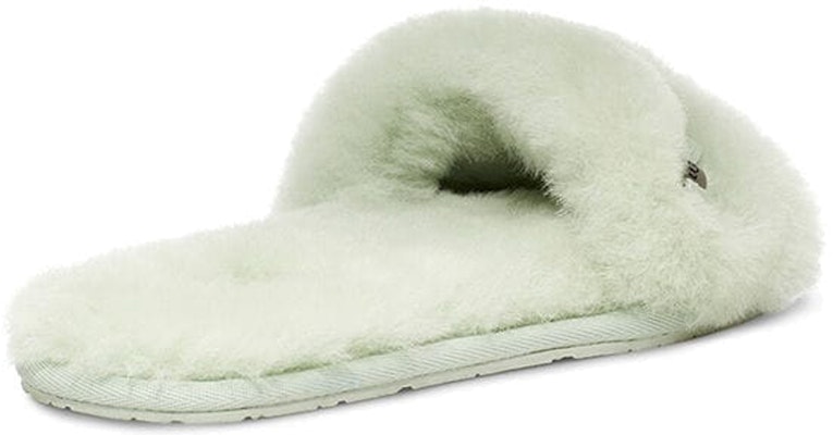 (W) UGG Fluff Slide 'Lazo Metálico Verde Menta' 1005565-RMN Purchase (W) UGG Fluff Slide 'Lazo Metálico Verde Menta' 1005565-RMN