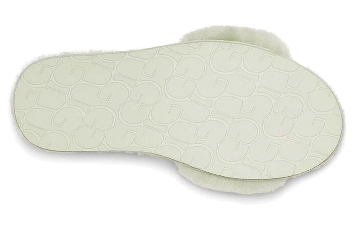 Details for (W) UGG Fluff Slide 'Mint Green Metallic Bow' - Selipar Fluff Hijau Mint Riben Metalik 1005565-RMN
