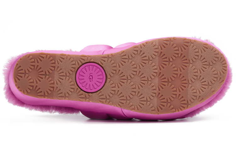 Shop (W) UGG Fluff Slide 'Satin Purple' Sandalias Moradas Satinadas 1106875-FUS