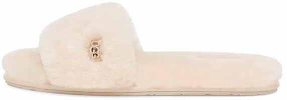 (Women) UGG Fluff Slide 'Sheepskin Cream' 1127310-NAT (Women) UGG Fluff Slide 'Sheepskin Cream' 1127310-NAT