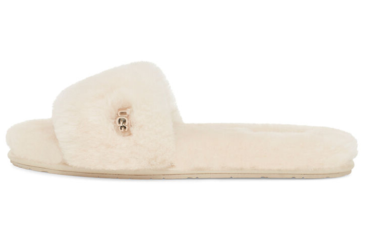 (Women) UGG Fluff Slide 'Sheepskin Cream' 1127310-NAT