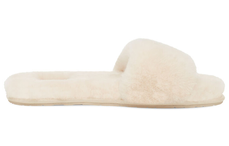Order (W) UGG Fluff Slide 'Sheepskin Cream' - Krim Bulu Domba UGG Fluff Slide 1127310-NAT