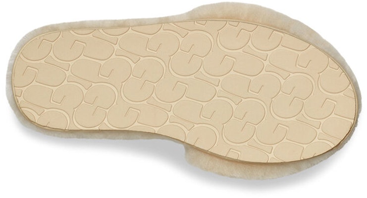 (W) UGG Fluff Sandal 'Sheepskin Cream' Cream Coklat Muda' 1127310-NAT Purchase (W) UGG Fluff Sandal 'Sheepskin Cream' Cream Coklat Muda' 1127310-NAT
