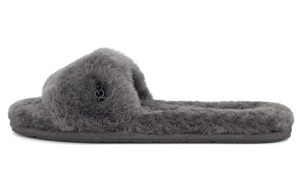 (Women) UGG Fluff Slide II 'Charcoal' 1129670-CHRC