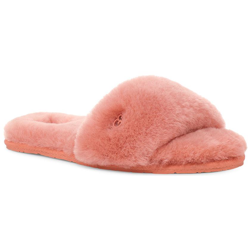 Lookbook (W) (レディース) UGG フラッフ スライド II「ピンク」1129670-CYPT 1129670-CYPT